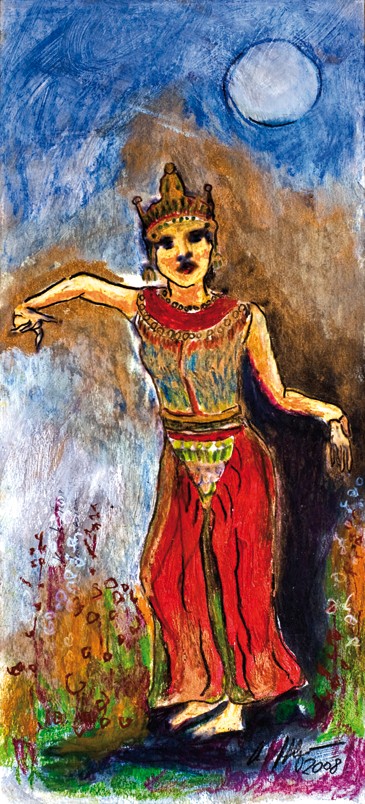 Tempelt&auml;nzerin Bali